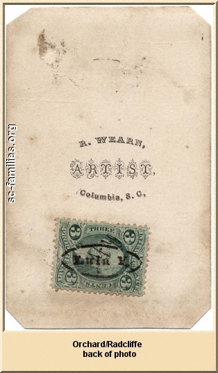 Back of photo.