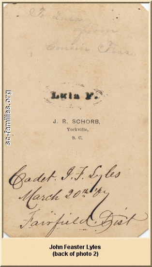 Back of photograph