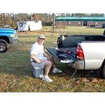 Dave Barton AI4GF - tailgate radio, Hancock Co. MS